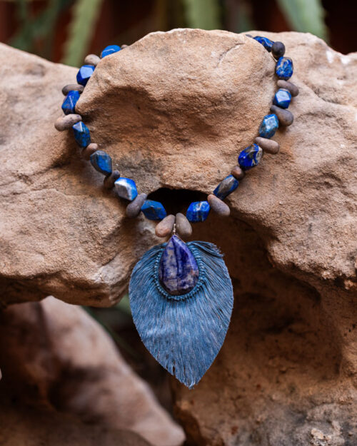 Collar "Lagrimas Azules"