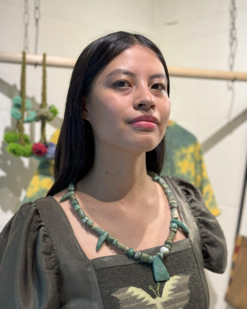 Collar Jade Guatemalita Hachas