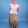 Huipil Jalapa Lila Pastel - Image 2