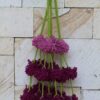 Tlacoyales Pompones Tonos Rosa - Image 2