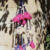 Tlacoyales Pompones Rosa y Blanco