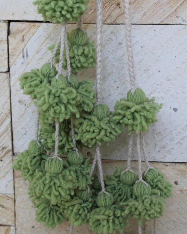 Tlacoyales Pompones Pistache