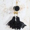 Aretes Rodetes Negros - Image 3