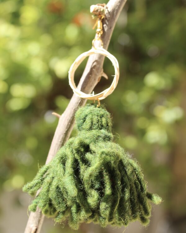 Aretes Rodetes Verdes - Image 2