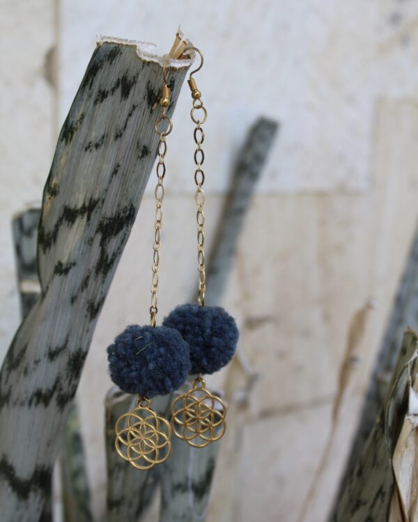 Aretes Flor de Vida - Image 4