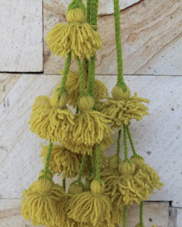 Tlacoyales Pompones Amarillos - Image 3