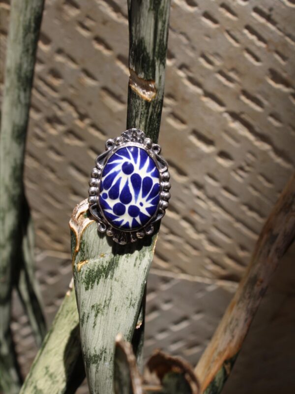 Anillo Ovalo Talavera - Image 3