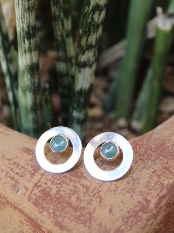Aretes Jade Redondo - Image 4