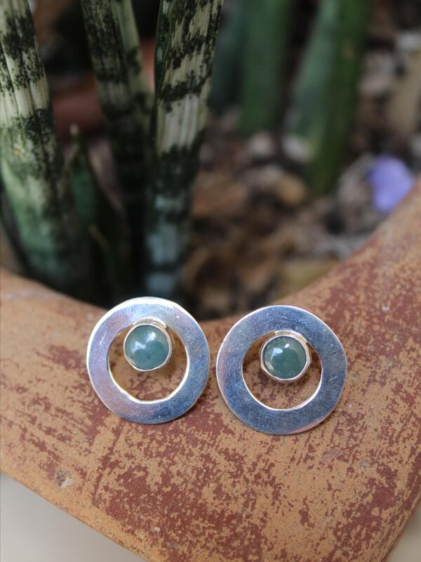 Aretes Jade Redondo
