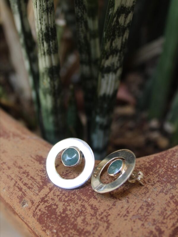 Aretes Jade Redondo - Image 2