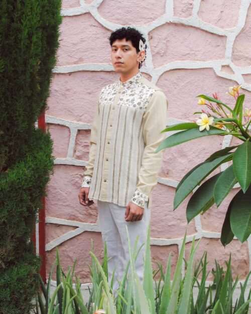 Camisa Flores Otoño