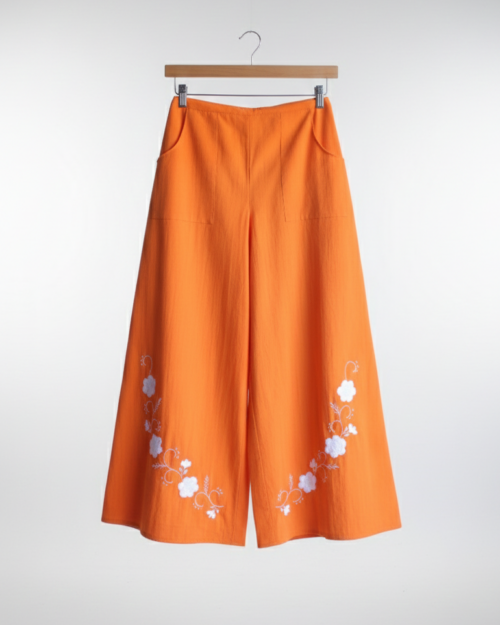 Pantalón Envolvente Naranja