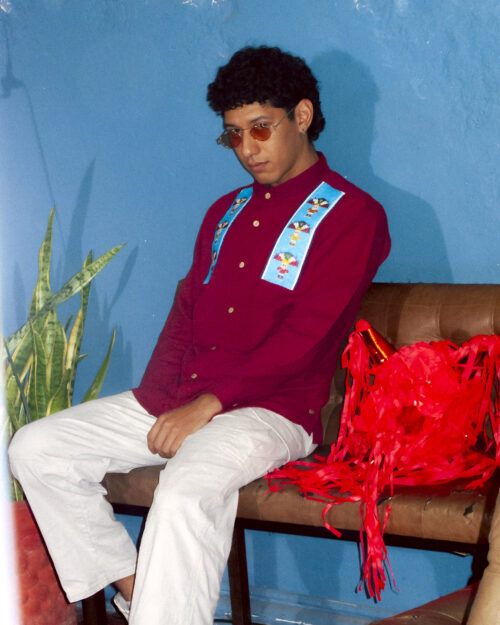 Camisa Danzantes Vino