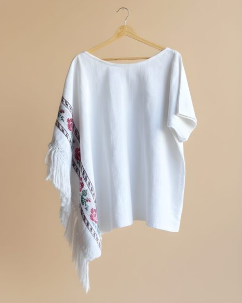 Blusa Diagonal Blanca