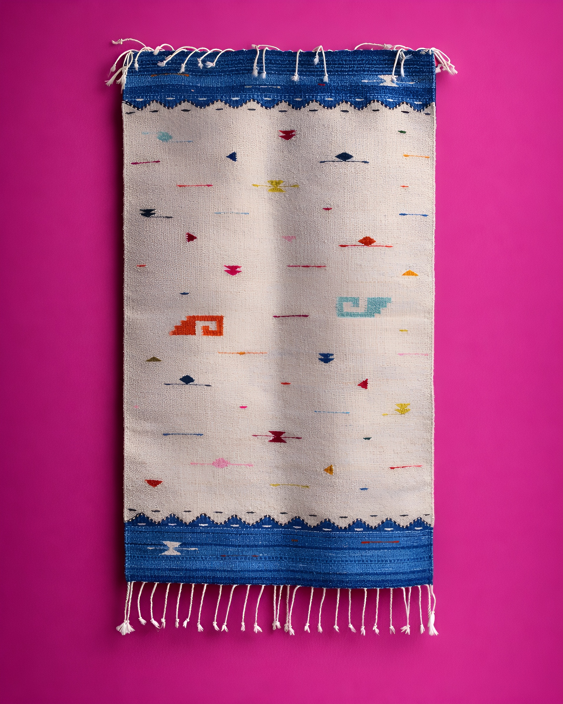 Tapete Azul Índigo Montaña