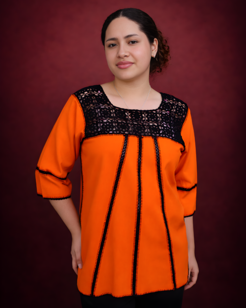 Blusa Rilarte Naranja