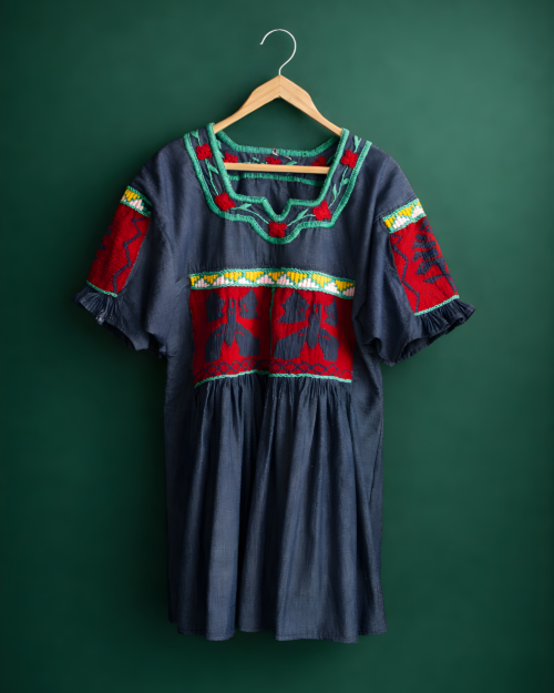 Blusa Mezclilla Mariposa