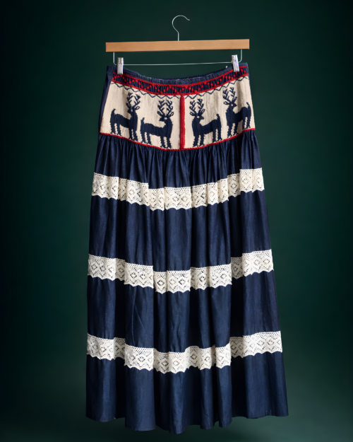 Vestido Mezclilla Venados Beige