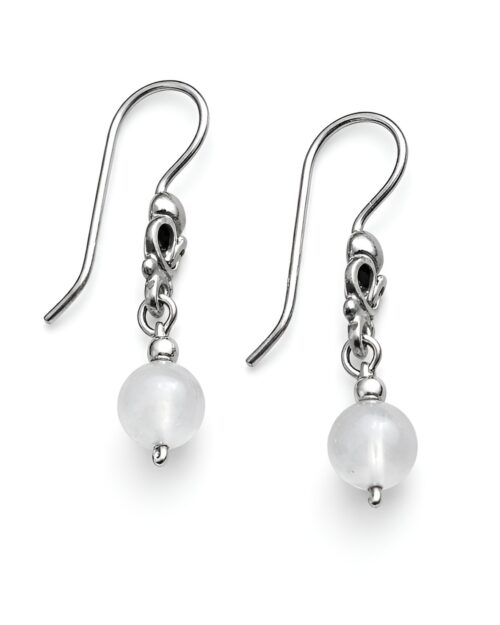 Aretes Plata Un Nivel Esfera