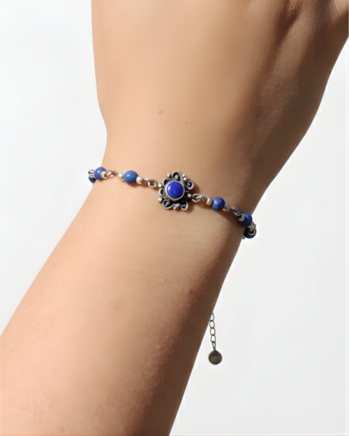 Pulsera Eslabones Lapislázuli