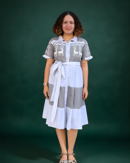 Vestido Gris Venados Gris